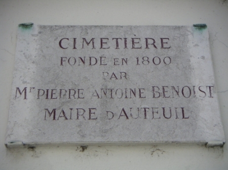 Cimetière d'Auteuil