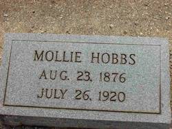 Mary “Mollie” <I>Short</I> Hobbs 