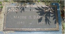 Maude Augusta <I>Martin</I> Badsky 