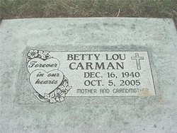 Betty Lou Carman 