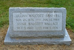 Lillian Aubry <I>Walcott</I> Sanders 