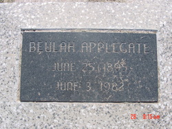 Beulah Alta <I>Smith</I> Applegate 