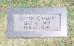 Henrietta “Hattie” <I>Sparks</I> Corman 