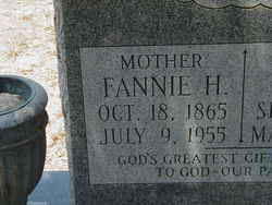 Fannie <I>Hatch</I> Coker 