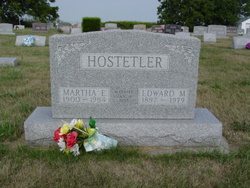 Martha E. <I>Zoss</I> Hostetler 