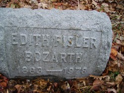 Edith D. <I>Fisler</I> Bozarth 