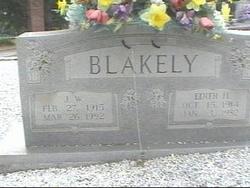 J W Blakely 
