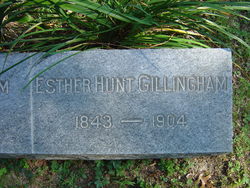 Esther <I>Hunt</I> Gillingham 