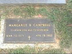 Margaret B Campbell 