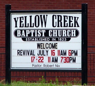 Yellow Creek Baptist Church Cemetery