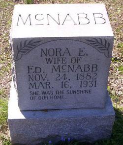 Nora Emma <I>Widner</I> McNabb 