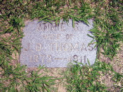 Annie S <I>Toler</I> Thomas 