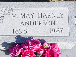 Margaret May <I>Harney</I> Anderson 