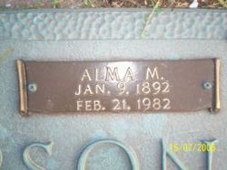 Alma Mae <I>Burks</I> Thompson 