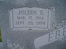 Joleen Ellen <I>Bush</I> Ebell 
