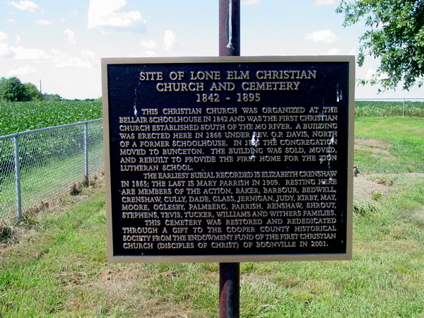 Lone Elm Christian Cemetery