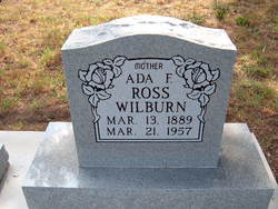 Ada F. <I>Ross</I> Wilburn 