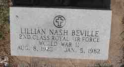 Lillian <I>Nash</I> Beville 