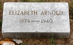 Elizabeth “Bessie” <I>Nowell</I> Arnold 