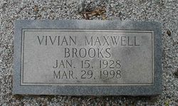 Vivian Mae <I>Maxwell</I> Brooks 