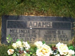 Melinda Edith <I>Moore</I> Adams 
