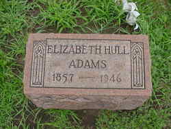 Elizabeth <I>Hull</I> Adams 