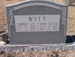 Thomas Lee Witt 