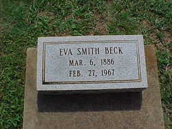 Eva <I>Smith</I> Beck 
