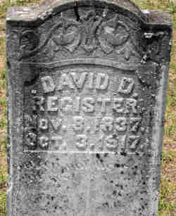 David D Register 