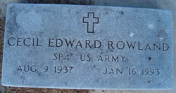 Cecil Edward Rowland 