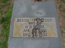 Bessie <I>Thompson</I> Boyer 