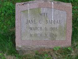 Jane Elizabeth <I>Catterall</I> Badeau 