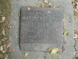 Marguerite <I>Gray</I> Le Blanc 