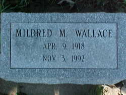 Mildred Maude <I>Purvis</I> Wallace 