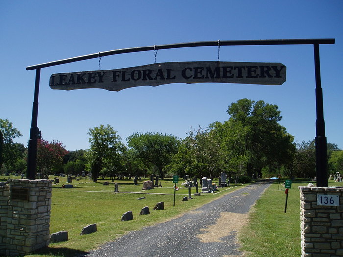 Leakey Floral Cemetery