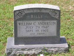 William C “Billy” Anderson 