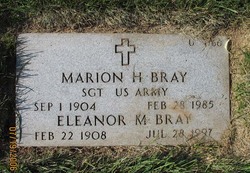 Marion H “Frosty” Bray 