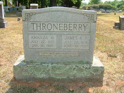 Amanda Melvina <I>Roberts</I> Throneberry 