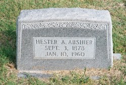 Hester America “Het” <I>Carroll</I> Abshier 