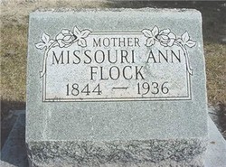 Missouri Ann <I>Wyatt</I> Flock 
