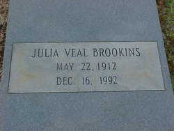 Julia <I>Veal</I> Brookins 