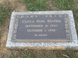 Clura Paul “Brownie” Brown 