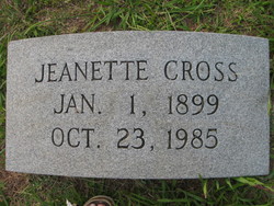 Jeanette Cross 