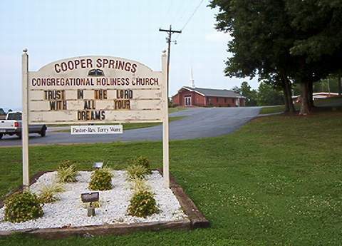 Cooper Springs Congregational Holiness Church Cemetery