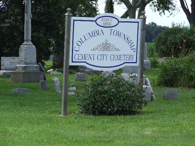 Cement City Cemetery