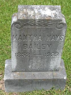 Mantha Alethia <I>Barnes</I> Bailey 