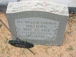 PFC William Harmon Milliorn 
