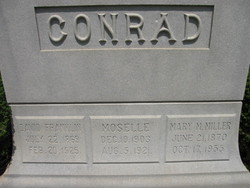Mary Marinda <I>Miller</I> Conrad 