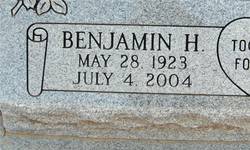 Benjamin H Byrd Jr.