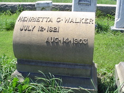 Henrietta Caroline <I>Zeller</I> Walker 